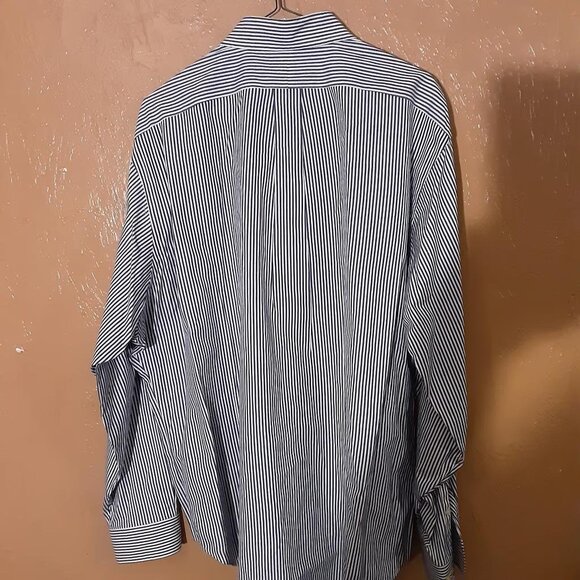 RALPH LAUREN MENS LONG SLEEVE BUTTON UP SHIRT SIZE 17 - Picture 4 of 4